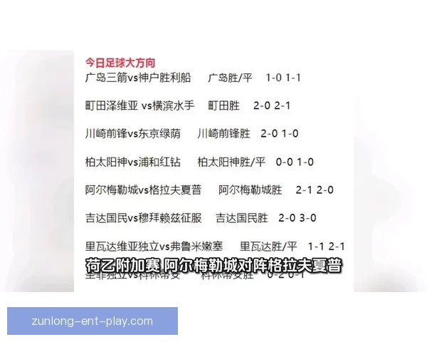 精准足球赛事分析与高胜率竞彩推荐策略指南